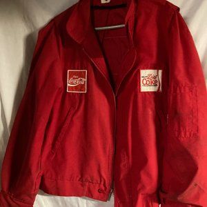 Mens Coca-Cola delivery jacket.